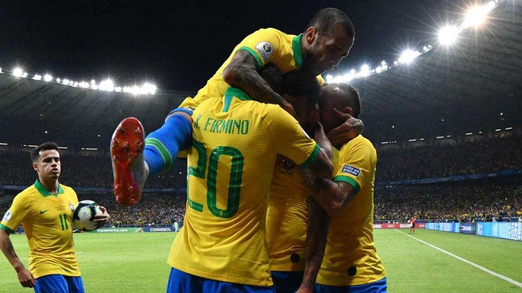 Brazil vs Peru di Final Copa America 2019